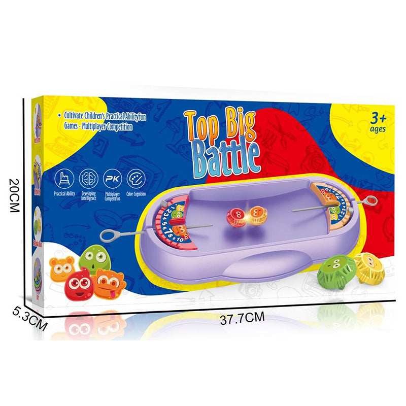 Battle Gyro Spinning Top Set with Stadium & 2 Launchers for kids in Kuwait